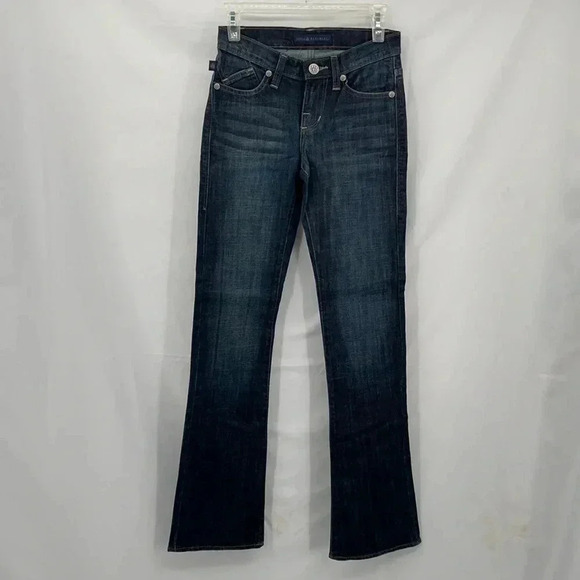 Rock & Republic Women’s Bootcut Jeans Sz 0M Blue Denim Kasandra - Picture 1 of 12
